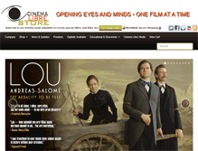 Tablet Screenshot of cinemalibrestore.com